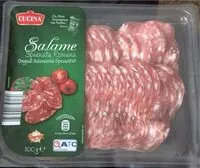 入っている砂糖の量 Salame Spianata Romana