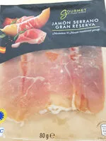 Zucker und Nährstoffe drin Jamon serrano