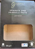 Zuckermenge drin Frische Girasoli mit Spianata und Friarielli