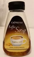 Amount of sugar in Kaffee Sirup Vanille