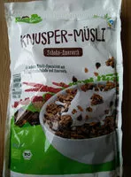 Amount of sugar in Bio Knusper-Müsli Schoko-Amaranth