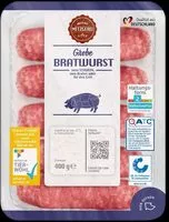 Zuckermenge drin ALDI MEINE METZGEREI Grobe Bratwurst Frisch; vom Schwein; zum Braten oder für den Grill Aus der Frischetruhe 2.99 400-g-Packung kg = 7.48