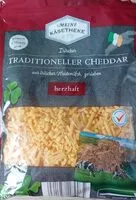 Jumlah gula yang masuk Irischer Traditioneller Cheddar - gerieben