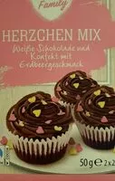 Cantidad de azúcar en Herzchen mix
