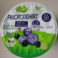 Amount of sugar in Bio-Fruchtjoghurt - Heidelbeer-Holunderbeere