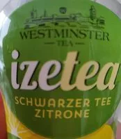 入っている砂糖の量 Izetea schwarzer Tee Zitrone