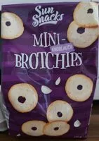 含糖量 Mini-Brotchips - Knoblauch