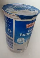 Jumlah gula yang masuk Reine Buttermilch
