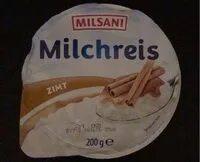 चीनी की मात्रा Milchreis - Zimt
