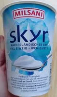 Jumlah gula yang masuk Skyr