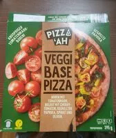 İçindeki şeker miktarı Veggi Base Pizza - Gegrillte Paprika mit Tomatenmark-Boden
