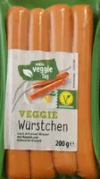Zuckermenge drin Veggie Würstchen