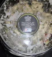 Zuckermenge drin Pasta-Salat Fusilli Hähnchen