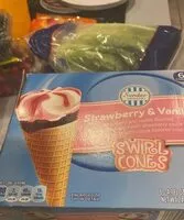 Sokerin määrä sisällä Strawberry and Vanilla