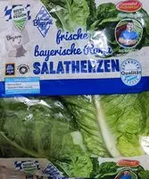 Suhkru kogus sees Bayerische Roma-Salatherzen