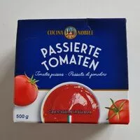 Suhkru kogus sees Passierte Tomaten