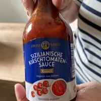 Zuckermenge drin Sizil. Kirschtomaten Sauce Arrabiata