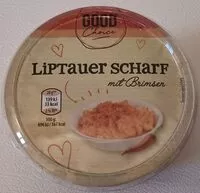 Quantité de sucre dans Liptauer scharf mit Brimsen