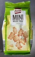 Cantidad de azúcar en Mini-Butterkeks Wilde Tiere
