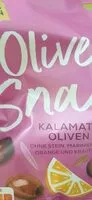 入っている砂糖の量 Oliven snack