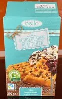 Zuckermenge drin Schokoladen Blättchen