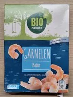 Zuckermenge drin Garnelen Natur tiefgefroren