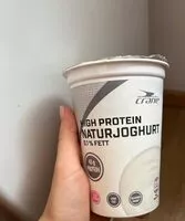Amount of sugar in High protein naturjoghurt