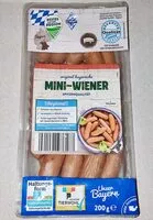 Suhkru kogus sees Bayerische Mini-Wiener
