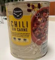 Jumlah gula yang masuk Chili sin carne
