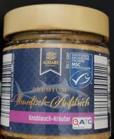 İçindeki şeker miktarı Thunfisch-Aufstrich - Knoblauch-Kräuter