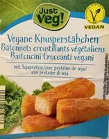 含糖量 Batonnets croustillants végétariens