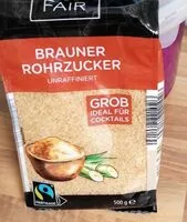 Amount of sugar in Brauner zucker