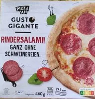 İçindeki şeker miktarı Gusto Gigante Rindersalami
