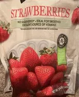 Amount of sugar in Frozen strawberries