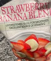 Amount of sugar in Strawberry banana blend