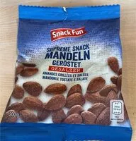 Jumlah gula yang masuk Supreme snack mandeln geröstet