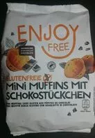Количество сахара в Glutenfreie Mini Muffins mit Schokostückchen