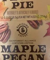 Zuckermenge drin Maple Pecan Pie