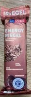 Zuckermenge drin Energy-Riegel