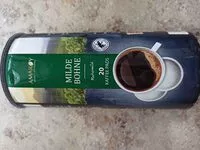 Quantité de sucre dans Milde Bohne