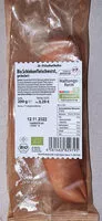 Amount of sugar in Bio-Schinkenfleischwurst, geräuchert