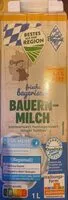 Suhkru kogus sees Bauern Milch