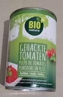 Zuckermenge drin gehackte Tomaten