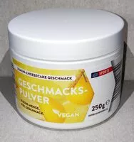 Zuckermenge drin Geschmackspulver - Lemon-Cheesecake