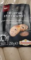 Suhkru kogus sees Trüffel-Bratwurst