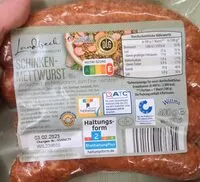 Amount of sugar in Schinkenmettwurst