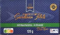 Zuckermenge drin Premium-Sardinenfilets in Olivenöl