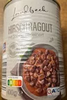 Amount of sugar in Hirschragout
