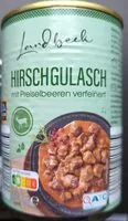 Amount of sugar in Hirschgulasch