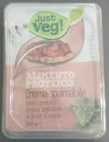 Suhkru kogus sees Crema proteica vegana spalmabile al gusto di manzo